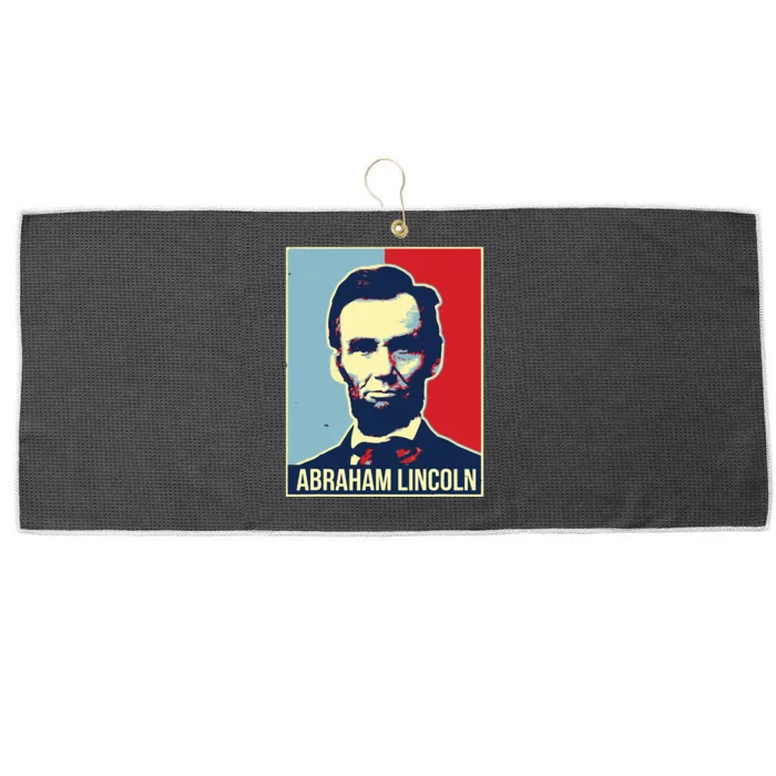 Abraham Lincoln President Large Microfiber Waffle Golf Towel