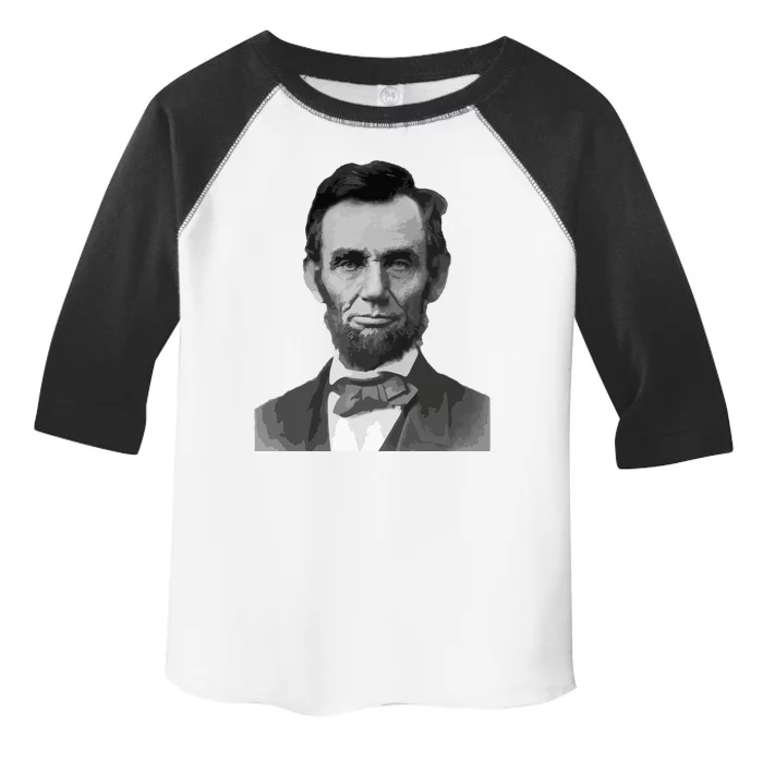 Abraham Lincoln Presidential Portrait Vintage Abe Lincoln Toddler Fine Jersey T-Shirt