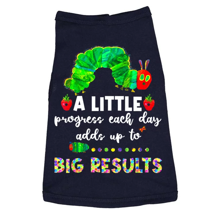 A Little Progress Each Day Hungry Caterpillar Back To School Doggie Tank