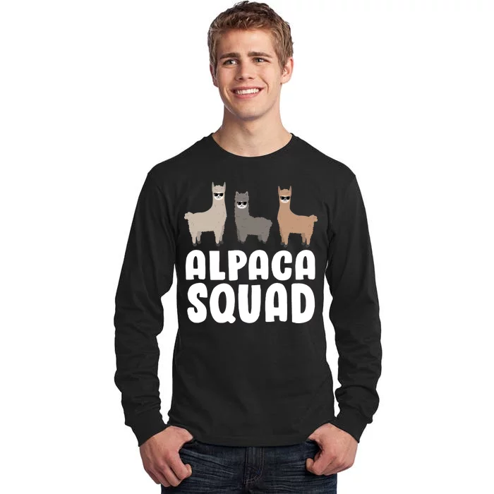 Alpaca Squad Tall Long Sleeve T-Shirt