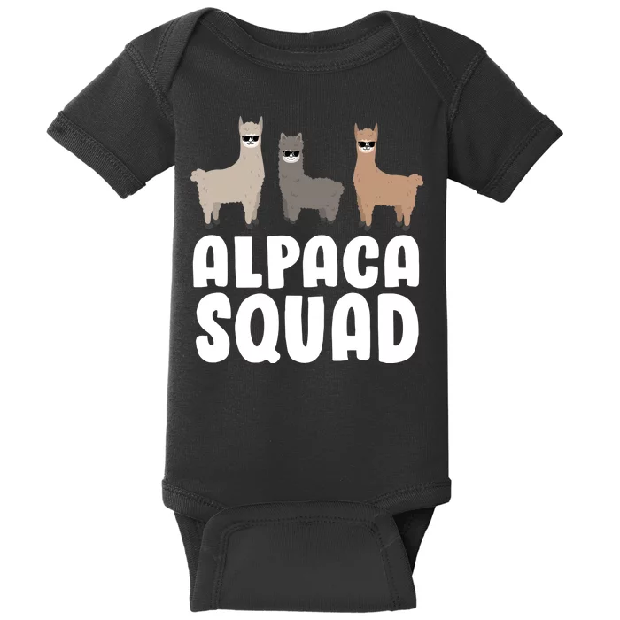 Alpaca Squad Baby Bodysuit