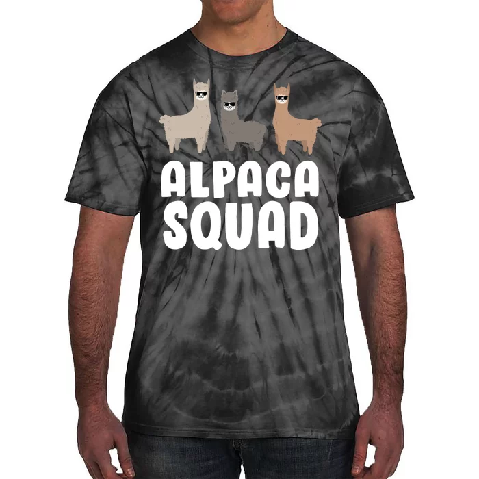 Alpaca Squad Tie-Dye T-Shirt