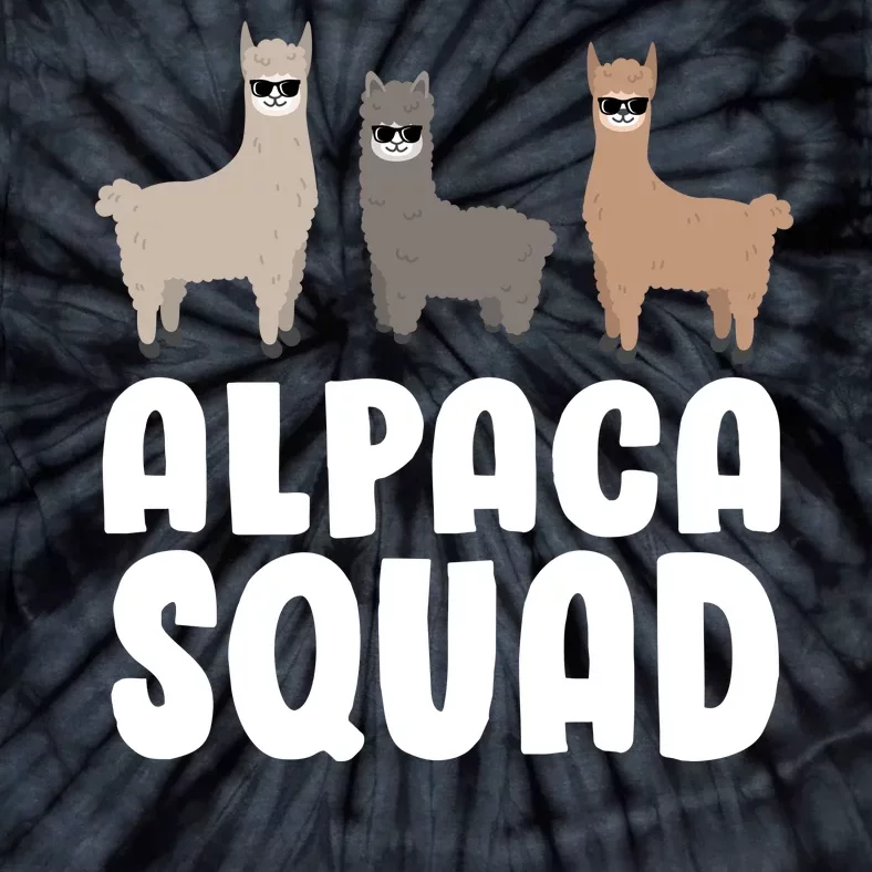 Alpaca Squad Tie-Dye T-Shirt