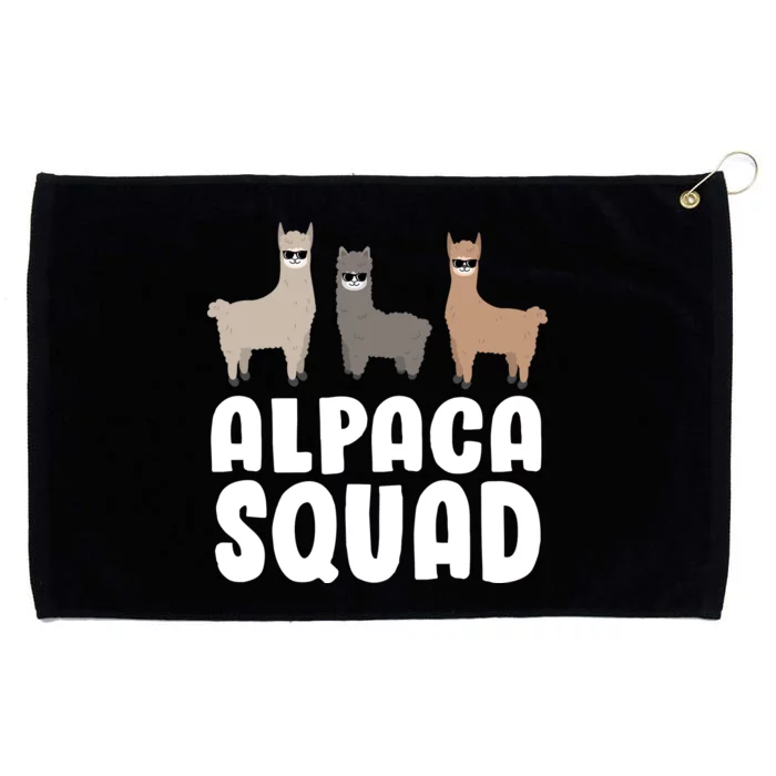 Alpaca Squad Grommeted Golf Towel