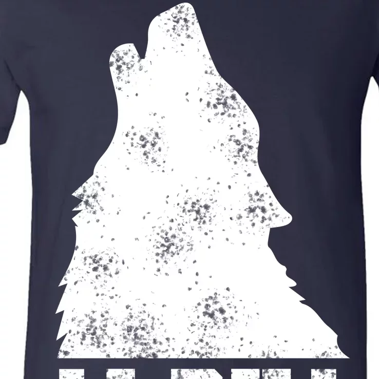 Alpha Wolf V-Neck T-Shirt