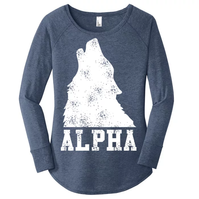 Alpha Wolf Women's Perfect Tri Tunic Long Sleeve Shirt