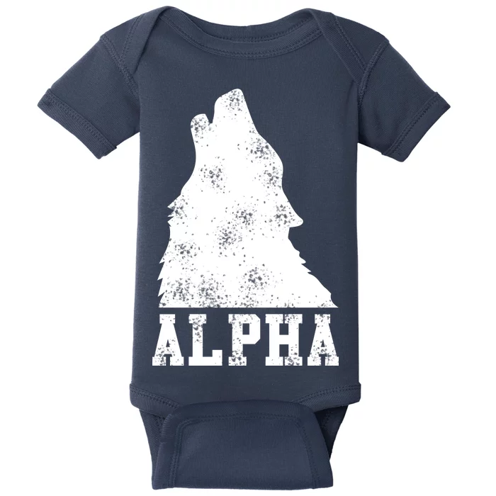 Alpha Wolf Baby Bodysuit