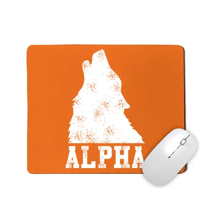 Alpha Wolf Mousepad