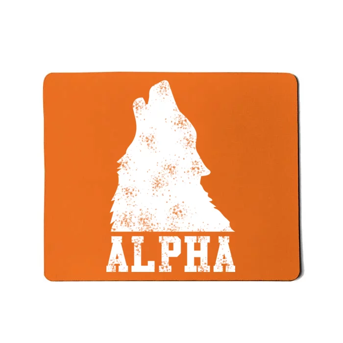 Alpha Wolf Mousepad