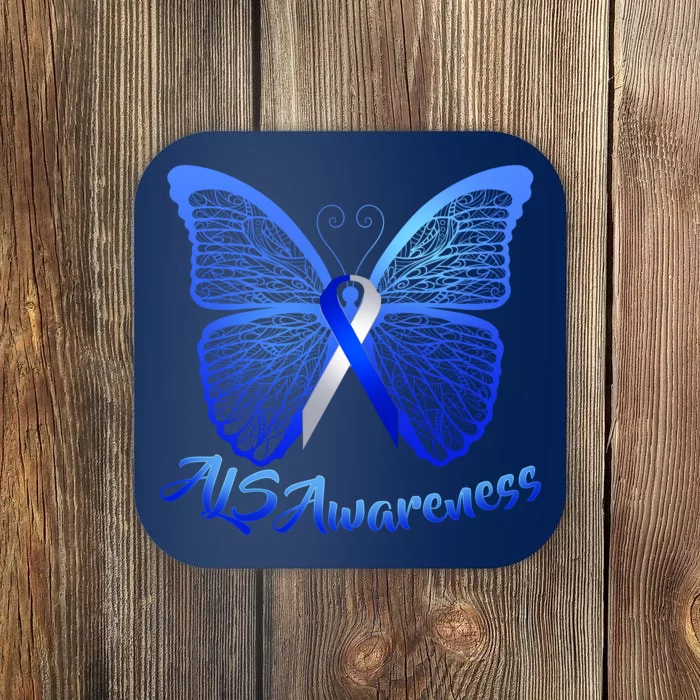 ALS Awareness Butterfly Coaster