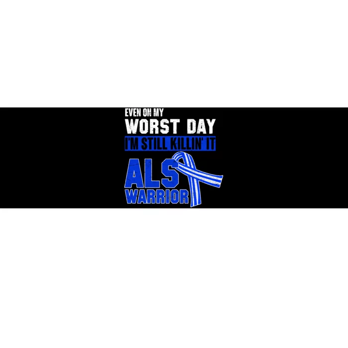 ALS Warrior Bumper Sticker