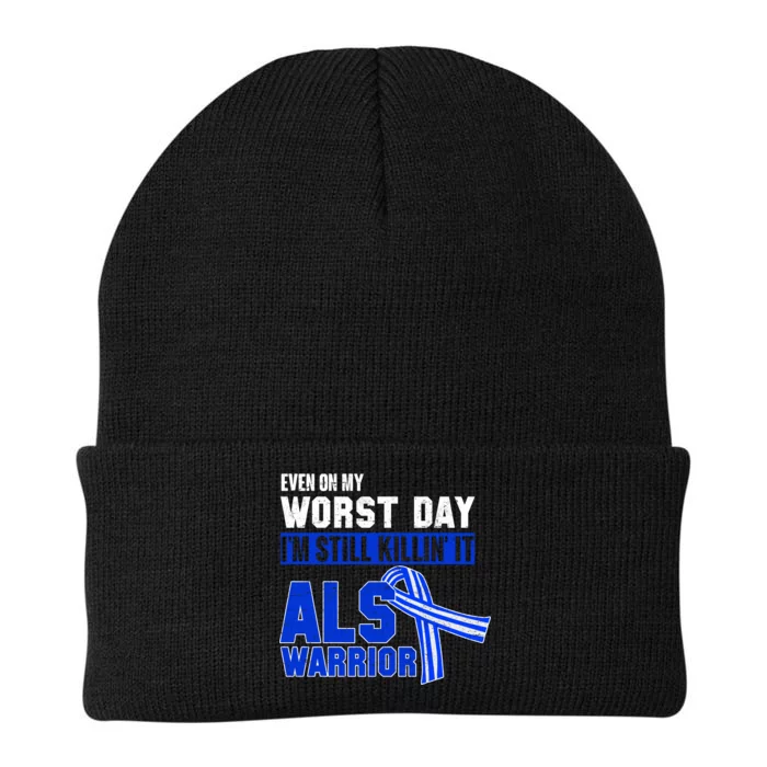 ALS Warrior Knit Cap Winter Beanie