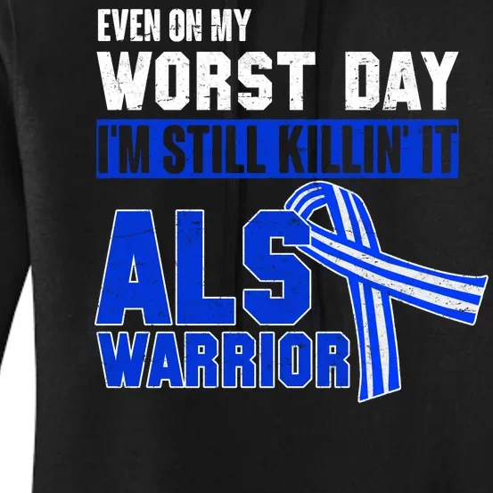 ALS Warrior Women's Pullover Hoodie