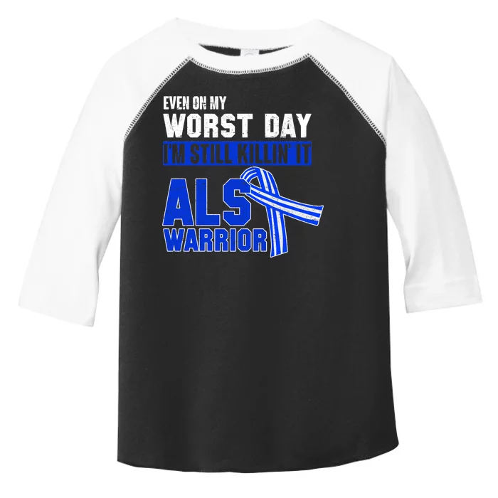 ALS Warrior Toddler Fine Jersey T-Shirt