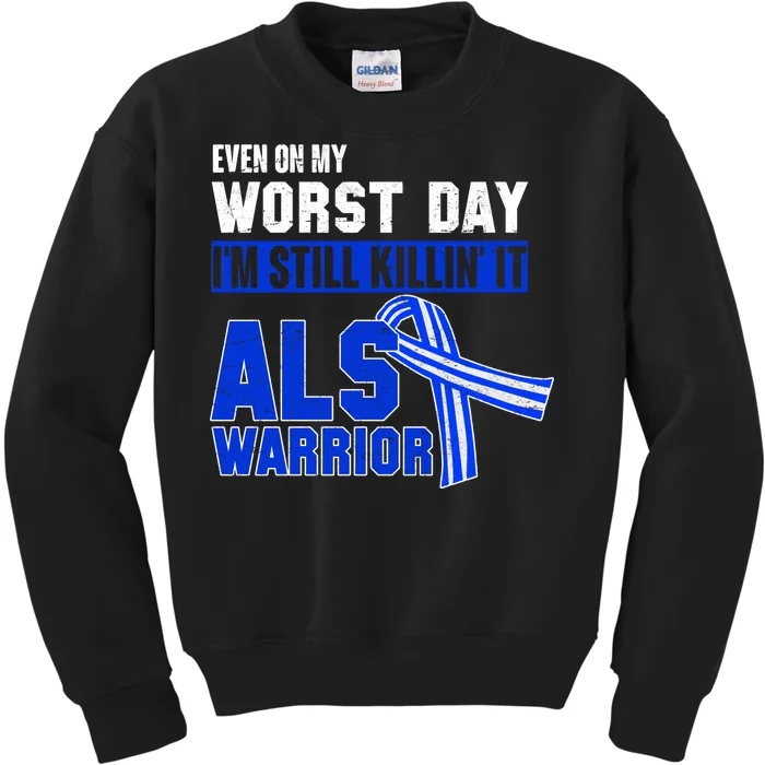 ALS Warrior Kids Sweatshirt