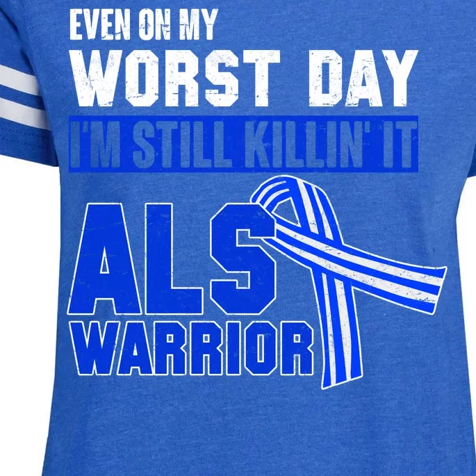 ALS Warrior Enza Ladies Jersey Football T-Shirt