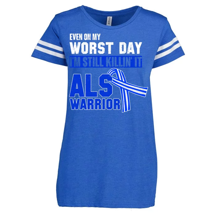 ALS Warrior Enza Ladies Jersey Football T-Shirt