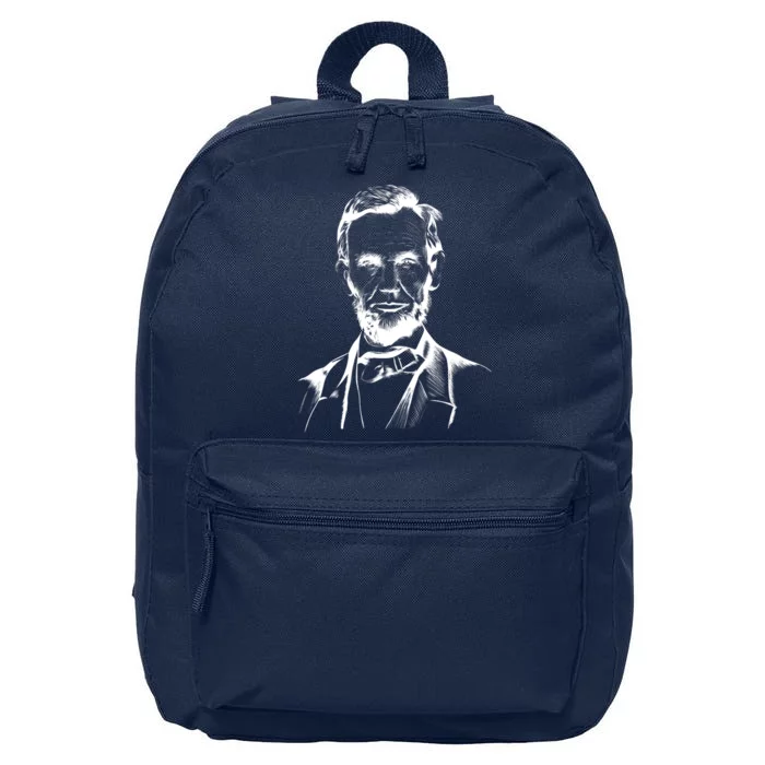 Abraham Lincoln Sketch 16 in Basic Backpack