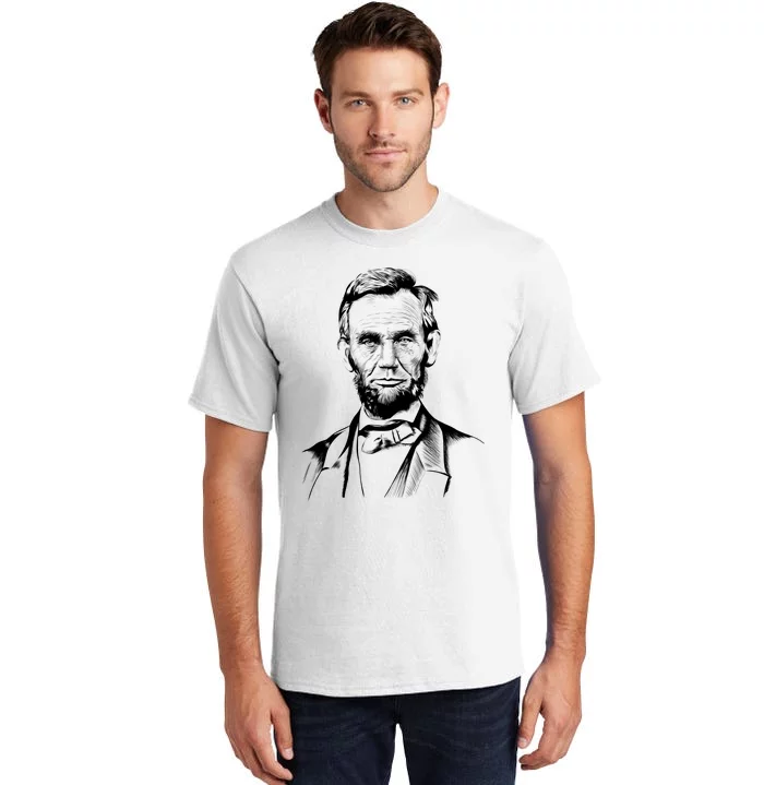 Abraham Lincoln Sketch Tall T-Shirt