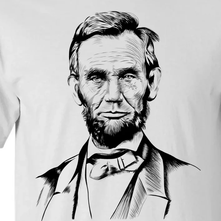 Abraham Lincoln Sketch Tall T-Shirt