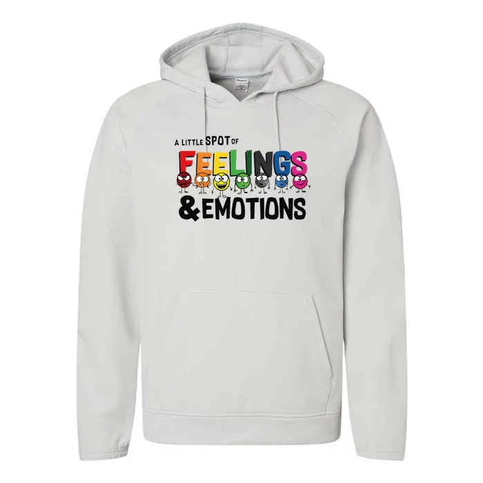 A Little Spot Of Feelings And Emotions Costume Performance Fleece Hoodie