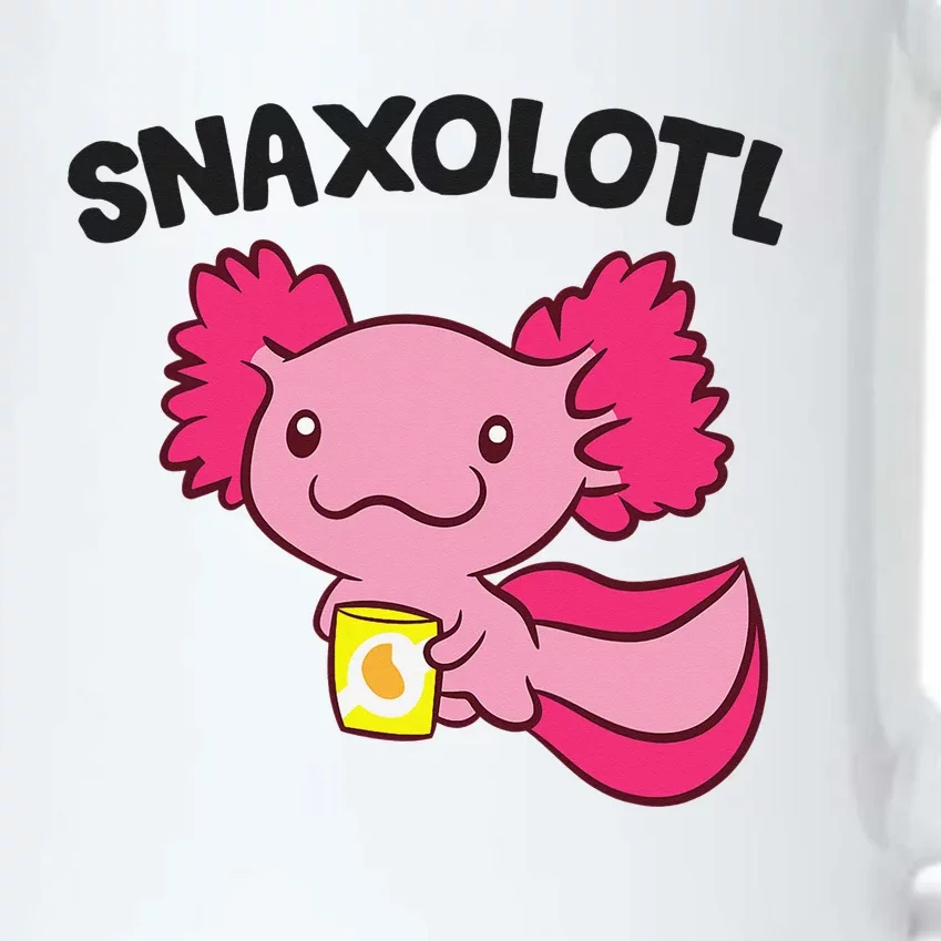 Axolotl Lover Snaxolotl Kawaii Axolotl Food Sweets Black Color Changing Mug