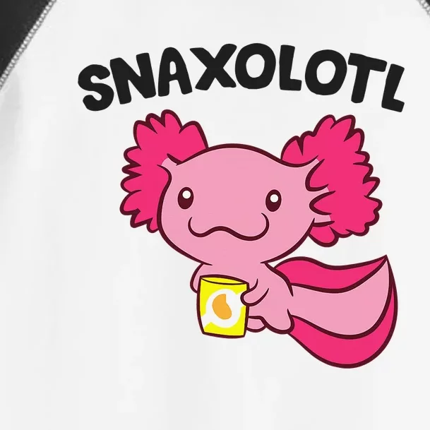 Axolotl Lover Snaxolotl Kawaii Axolotl Food Sweets Toddler Fine Jersey T-Shirt