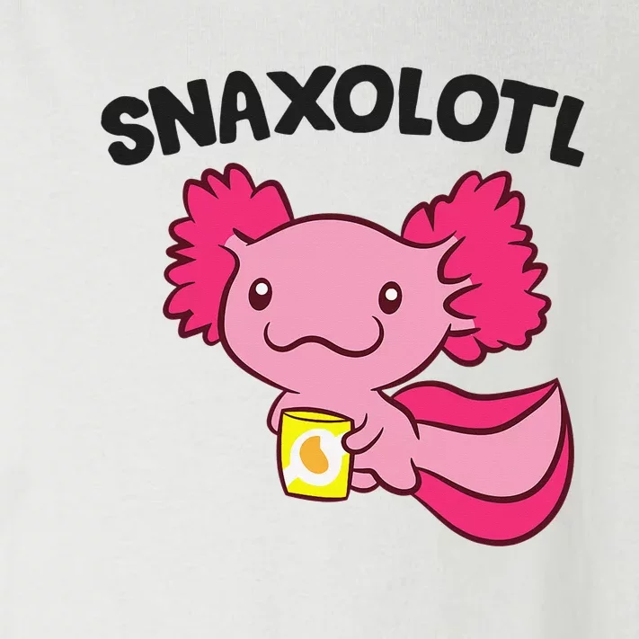 Axolotl Lover Snaxolotl Kawaii Axolotl Food Sweets Toddler Long Sleeve Shirt