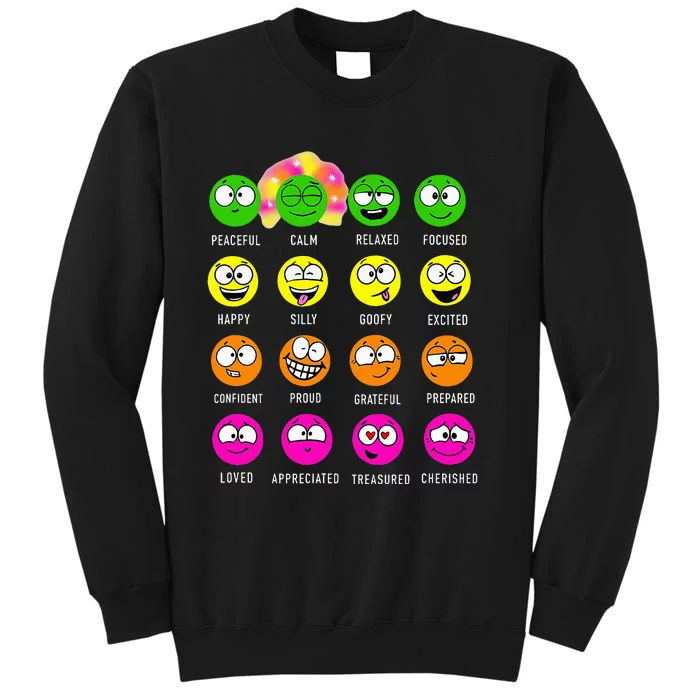 A Little Spot Of Feelings Group Tall Sweatshirt