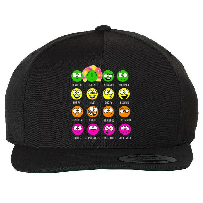 A Little Spot Of Feelings Group Wool Snapback Cap