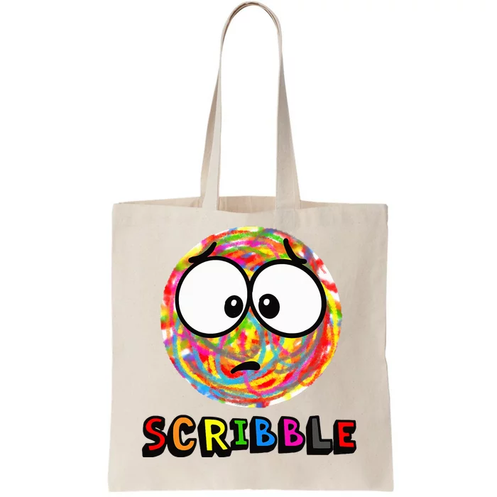 A Little Scribble Spot Tote Bag