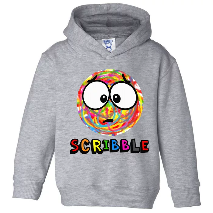 A Little Scribble Spot Toddler Hoodie