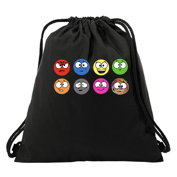 A Little Spot Emotions Drawstring Bag