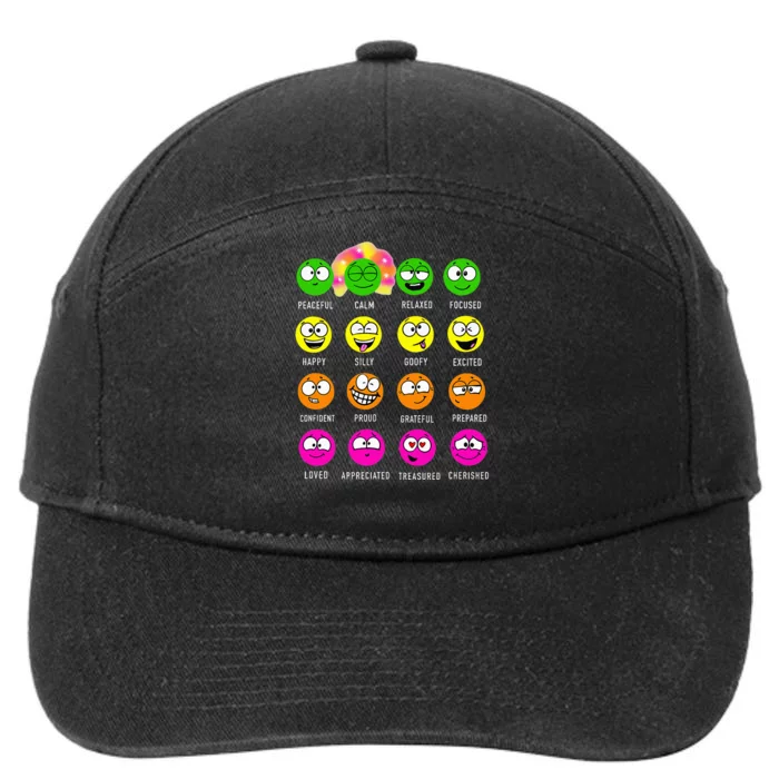 A Little Spot Of Feelings Group 7-Panel Snapback Hat