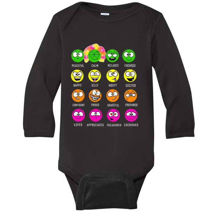 A Little Spot Of Feelings Group Baby Long Sleeve Bodysuit