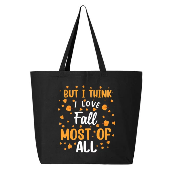 Autumnal Love Statement 25L Jumbo Tote