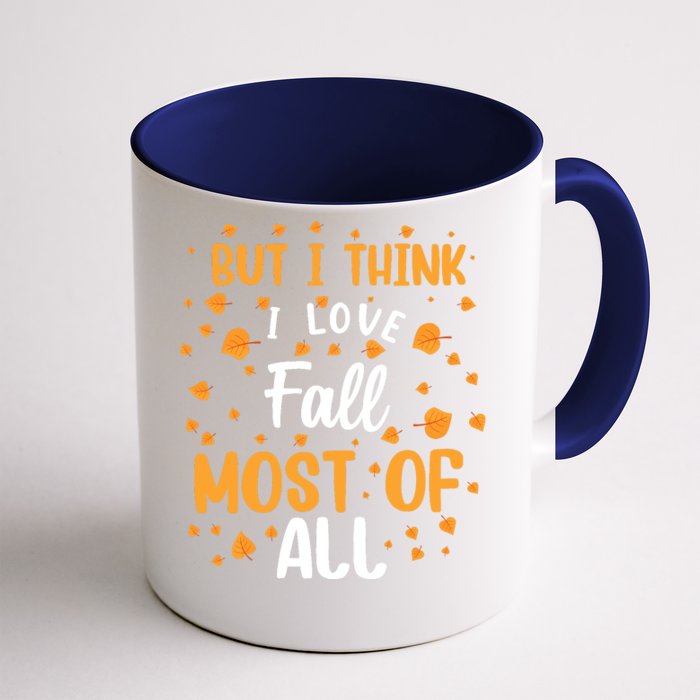 Autumnal Love Statement Front & Back Coffee Mug