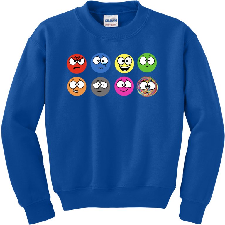 A Little SPOT Emotions Kids Sweatshirt