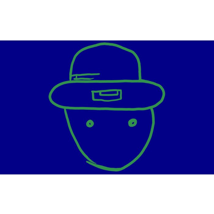 Amateur Leprechaun Sketch Gift Bumper Sticker