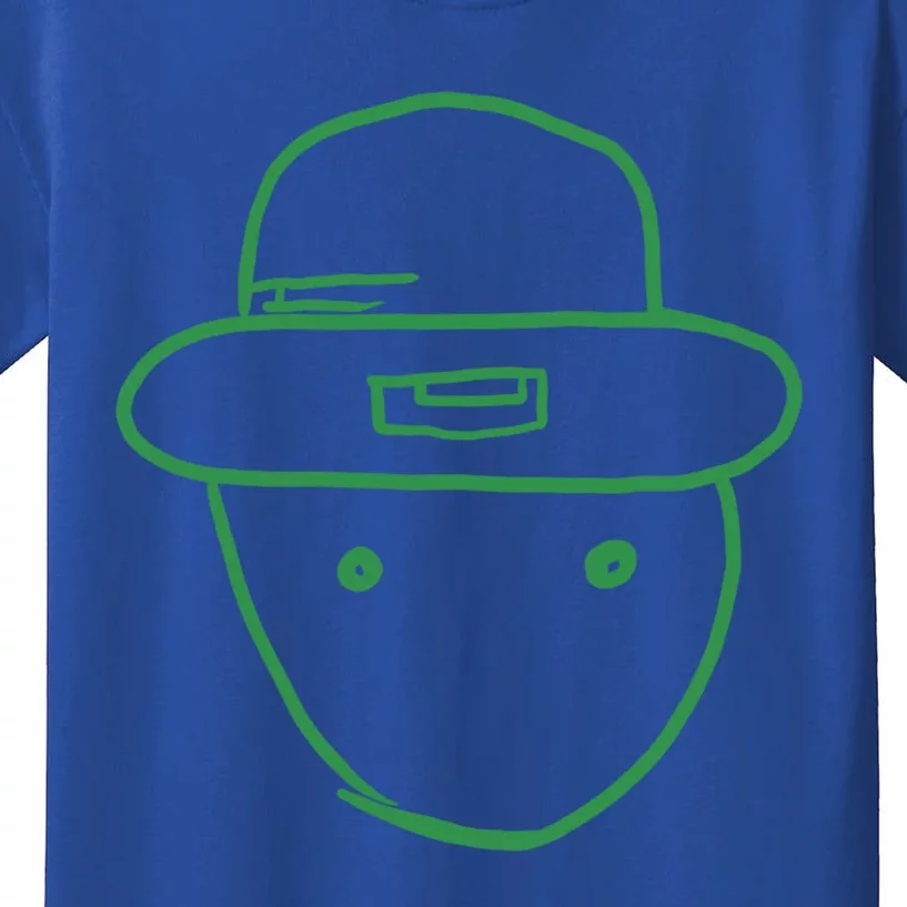 Amateur Leprechaun Sketch Gift Kids T-Shirt