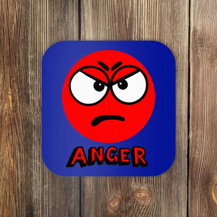 A Little Spot Of Anger Coaster