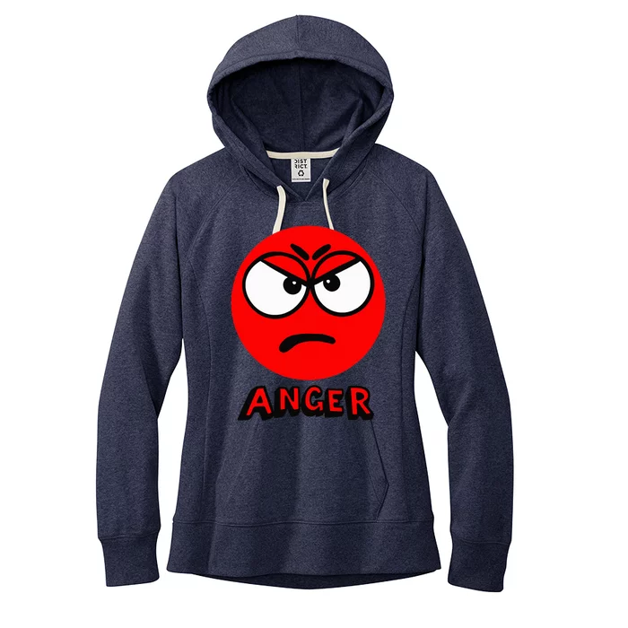 A Little Spot Of Anger Women's Fleece Hoodie