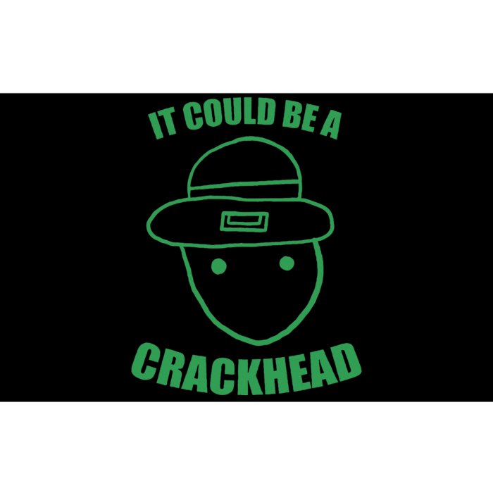 Amateur Leprechaun Sketch Could Be A Crackhead St Patricks Bumper Sticker