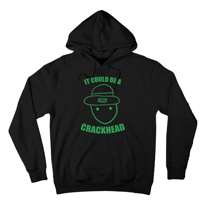 Amateur Leprechaun Sketch Could Be A Crackhead St Patricks Tall Hoodie