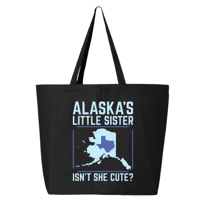 Alaskas Little Sister Isnt She Cute Texas 25L Jumbo Tote