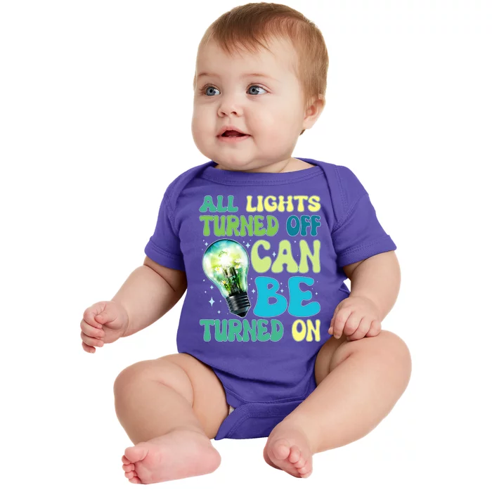 All Lights Turned Off Can Be Turned On Baby Bodysuit