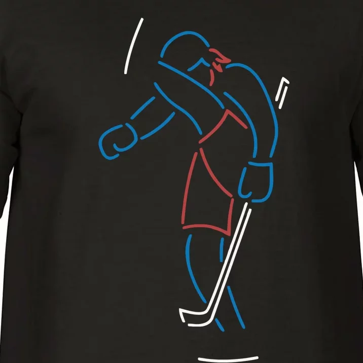 Athlete Logos The Neon Bread Kick Man Comfort Colors T-Shirt