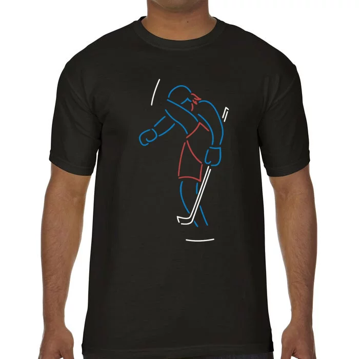 Athlete Logos The Neon Bread Kick Man Comfort Colors T-Shirt