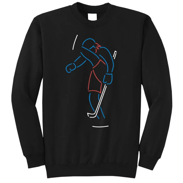 Athlete Logos The Neon Bread Kick Man Tall Sweatshirt