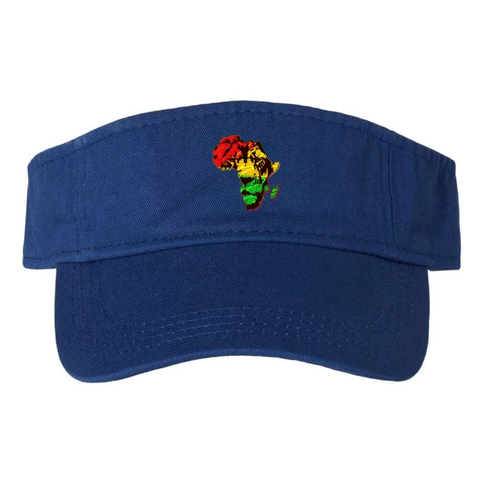 African Lion Traditional Pattern Colors Valucap Bio-Washed Visor